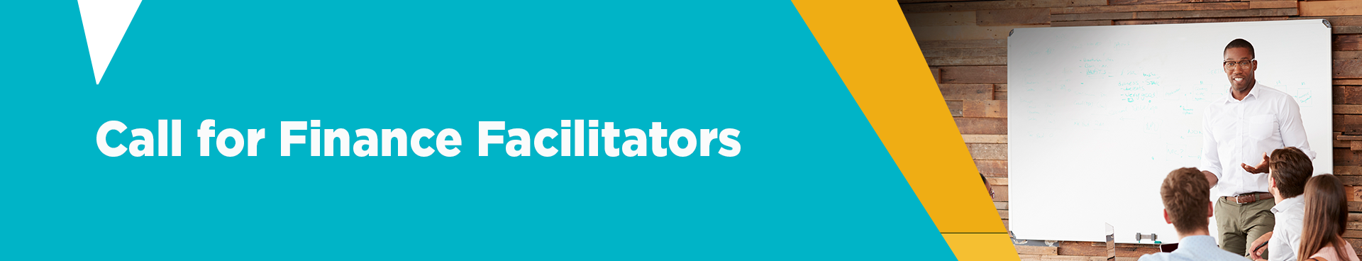 Call for finance facilitator banner