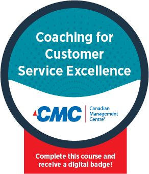 Digital Badge image - Coaching for Customer Service Excellence Badge
