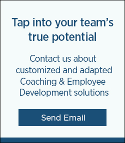 email us about our coaching and employee development programs