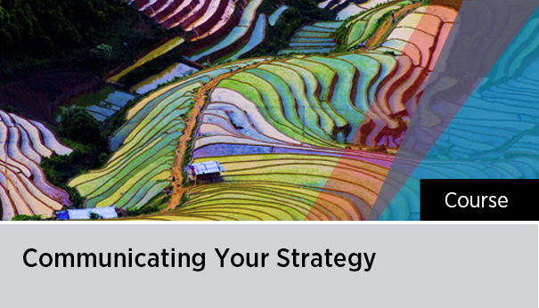 Communicating Your Strategy