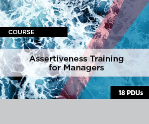 course link to assertive training for managers