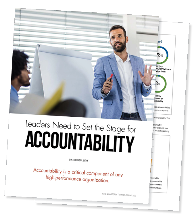 Leaders need to set stage for accountability image