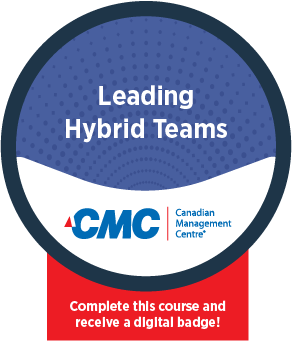 Digital Badge image - Leading Hybrid Teams