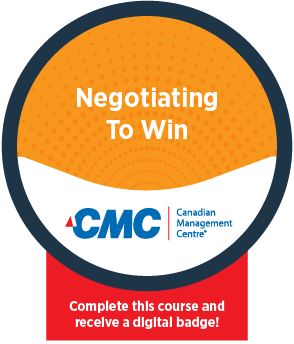 Digital Badge image - Negotiating to Win