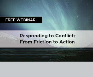 webinar link to responding to conflict